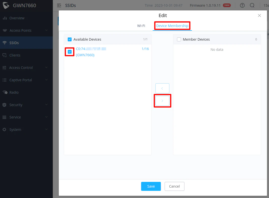 Grandstream Add SSID