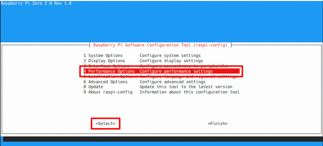 Raspberry Pi Configure GPU Memory
