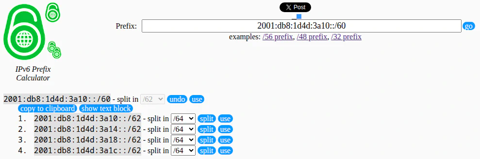 IPv6 Calculator