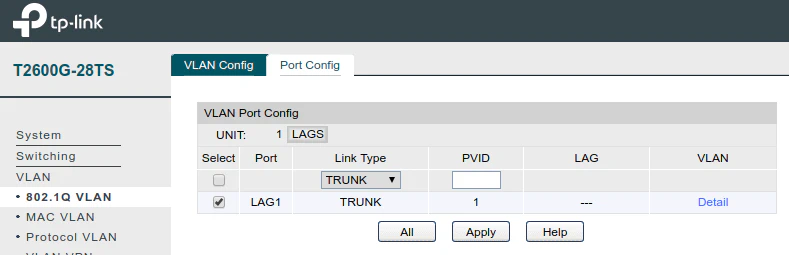 VLAN Configuration