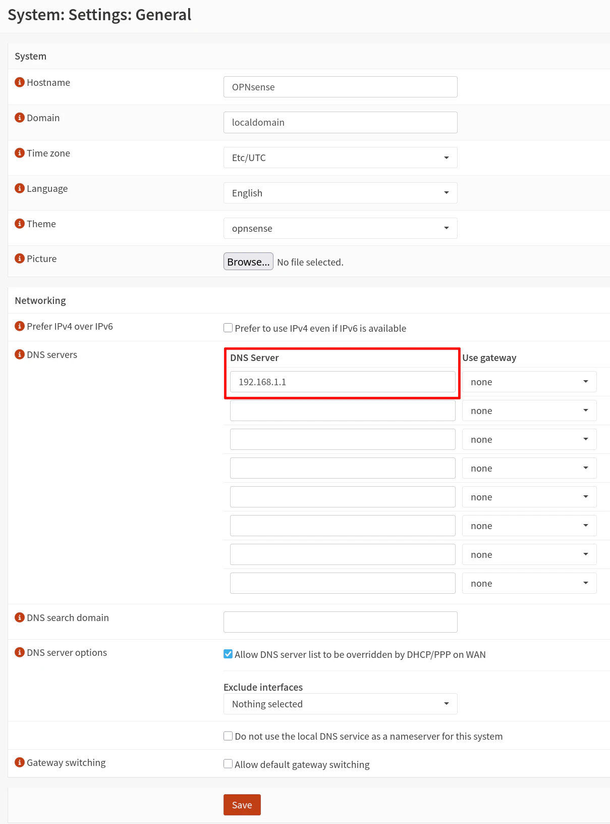 Add DNS Server