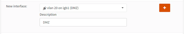 Assign Logical DMZ Interface