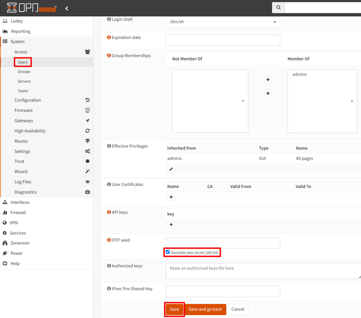 Enable Multi-Factor Authentication