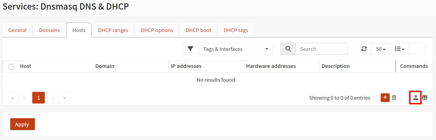 Dnsmasq Host Import
