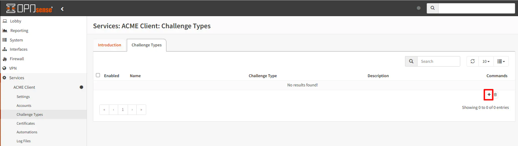 ACME Client Challenge Types