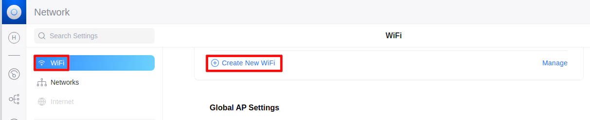 UniFi Create WiFi