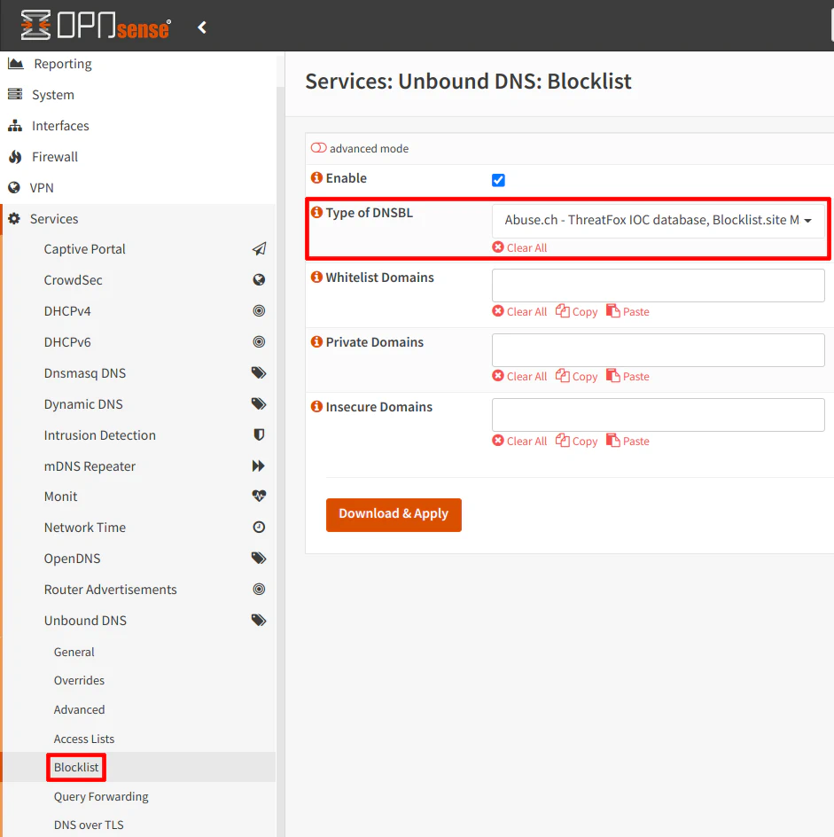 DNS Block Lists