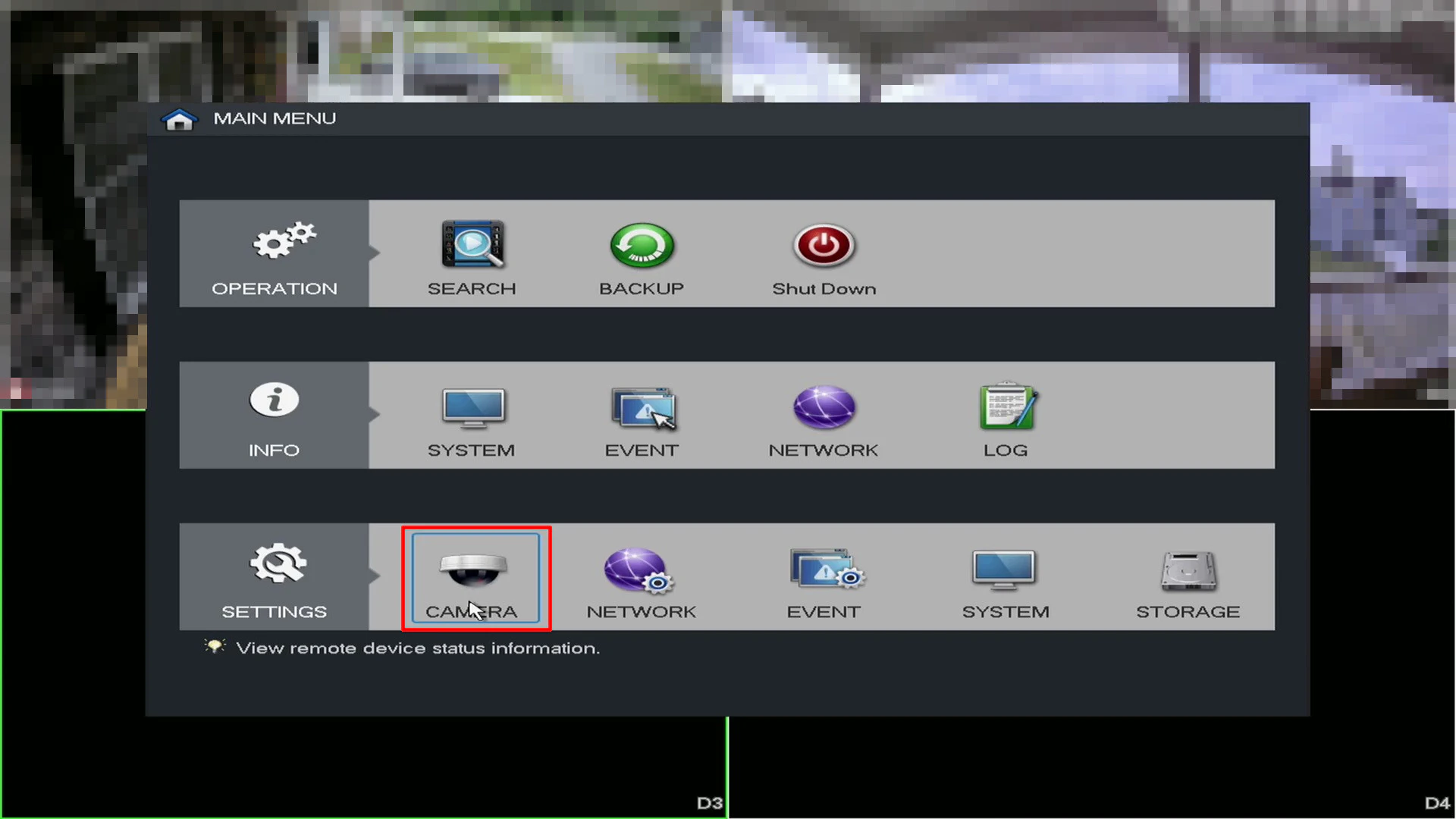 Camera Settings