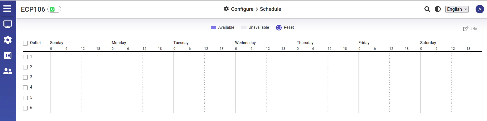 Standalone Configure Schedule