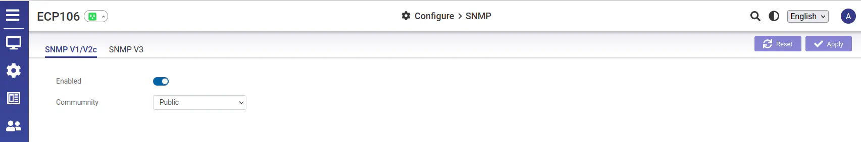 Standalone Configure SNMP