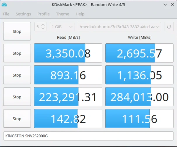 Storage Performance NVMe